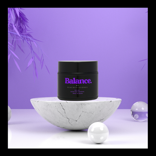 BALANCE Boric Acid Suppositories 30 Capsules